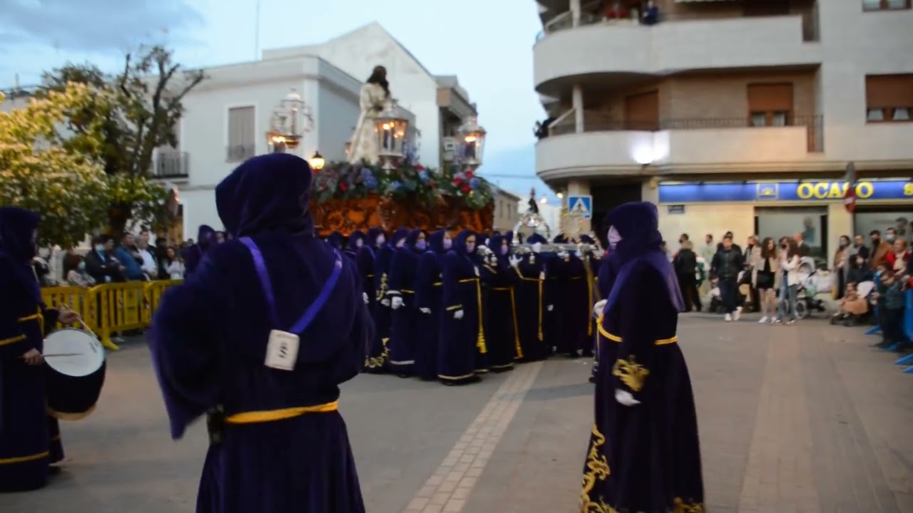 Jueves Santo en Tomelloso 2022: La Oración y Juicio de Cristo
