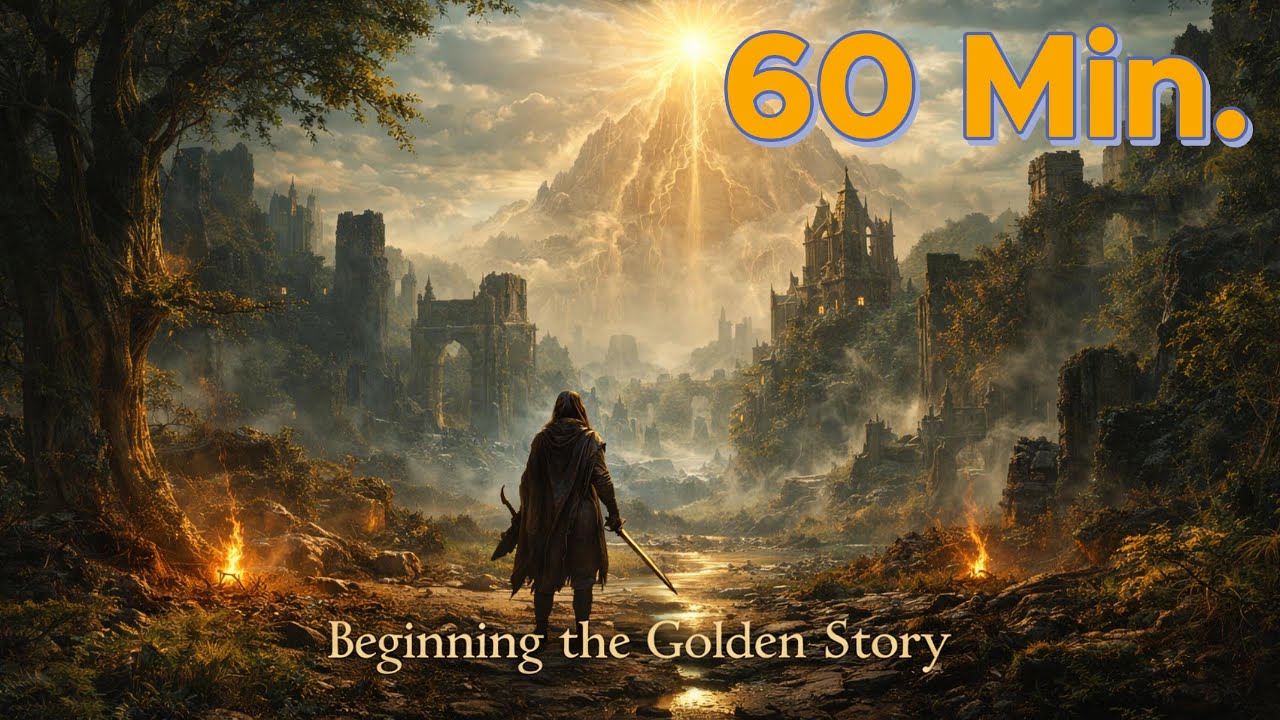 Beginning the Golden Story (1 Hour) | Calm Epic Dark Fantasy Music | Elden Ring Inspired 1 Hour