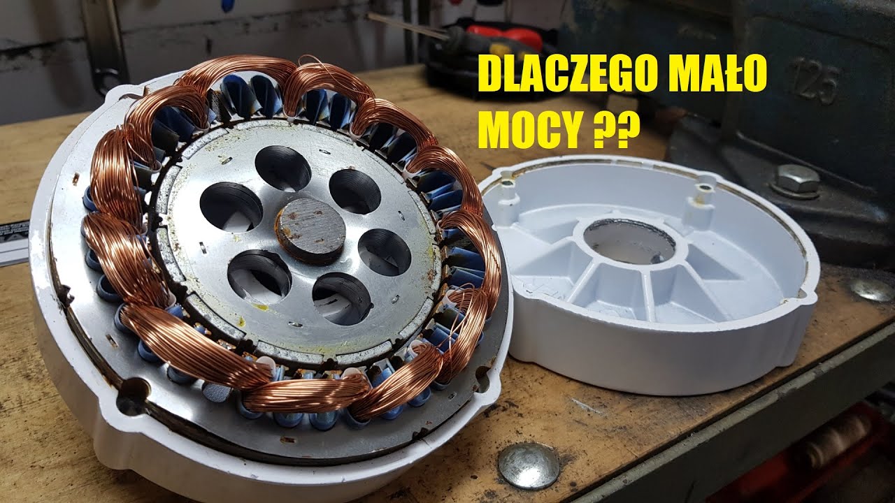 Budowa Generatora Turbiny Powietrznej - Dlaczego tak mało Mocy ?? Testy Turbin Wiatrowych -odcinek 3