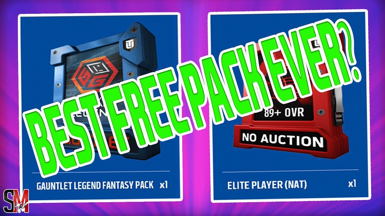 Best Free Pack Ever? Gauntlet Rewards! Madden NFL 18 Pack Opening