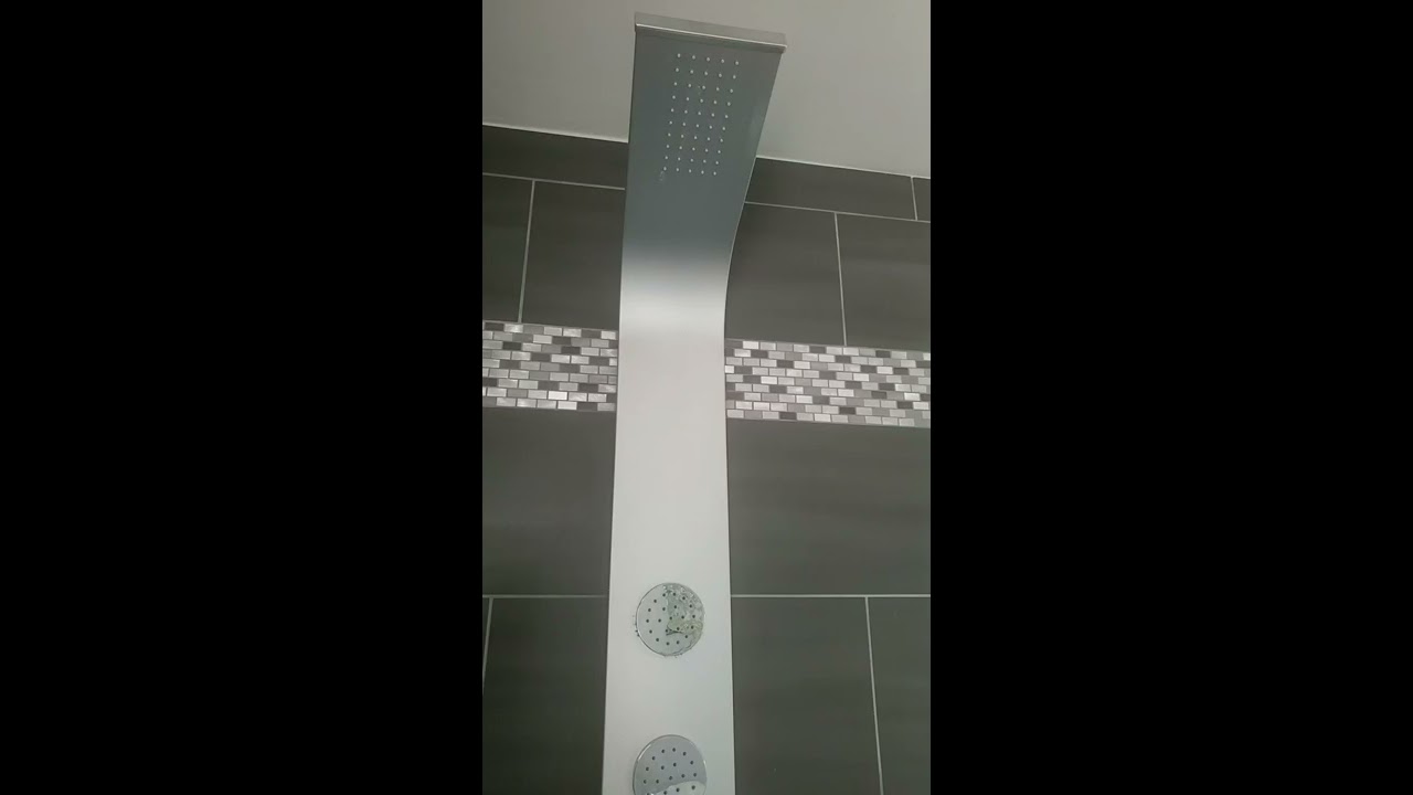 Troubleshooting Uberhaus shower panel