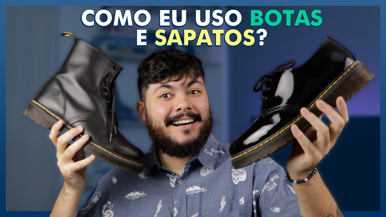 COMO USAR botas e sapatos estilo DR.MARTENS - Dicas e looks!