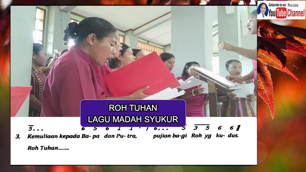 ROH TUHAN LAGU MADAH SYUKUR