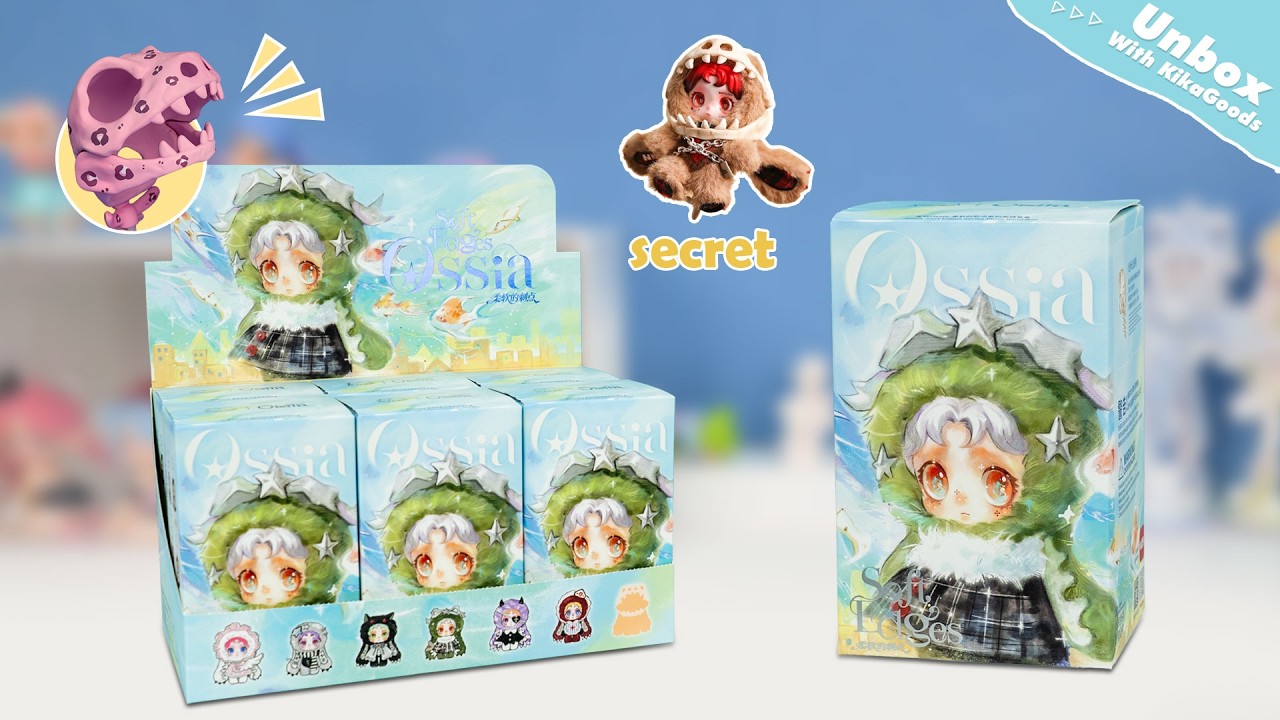 Unboxing Ossia Soft Edges Series Plush Blind Box #kikagoods #unboxing #plush
