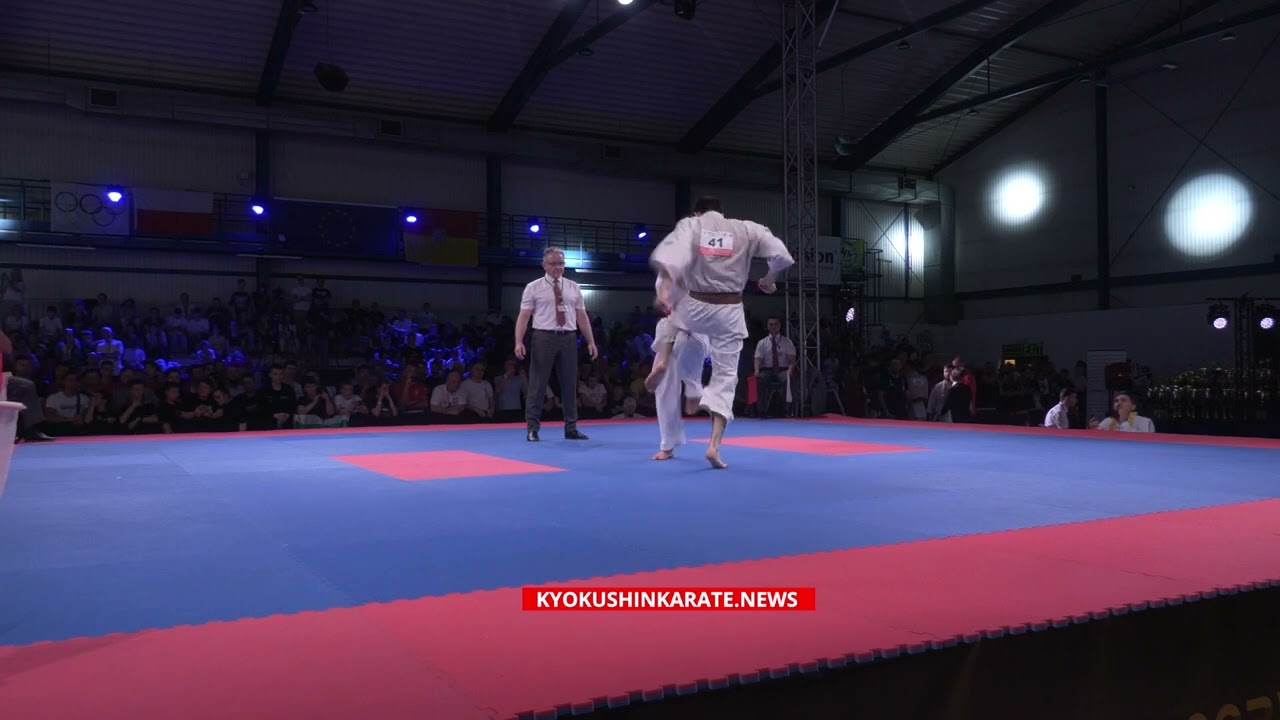 36th IKO EC, 1/4  -80 kg, Gino Consentino (France) - Ryoji Ohata (Japan, aka)