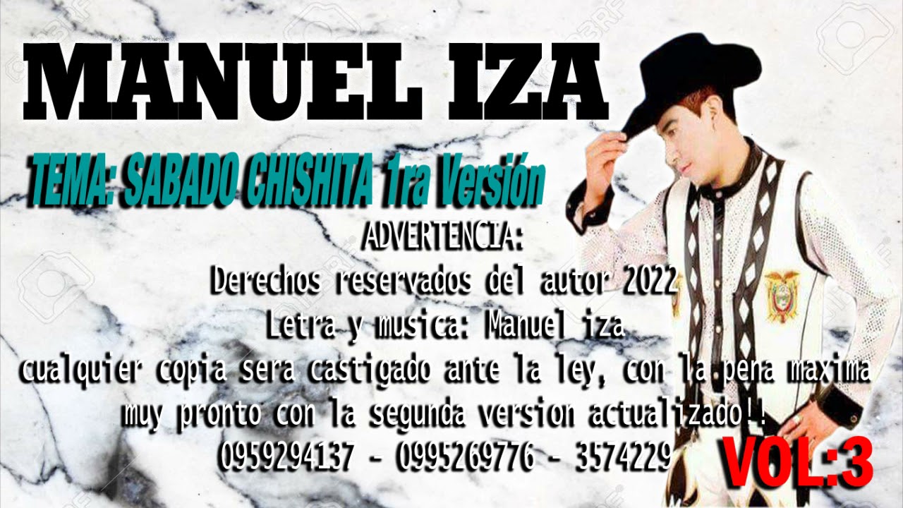 SABADO SHISHITA - MANUEL IZA VOL3