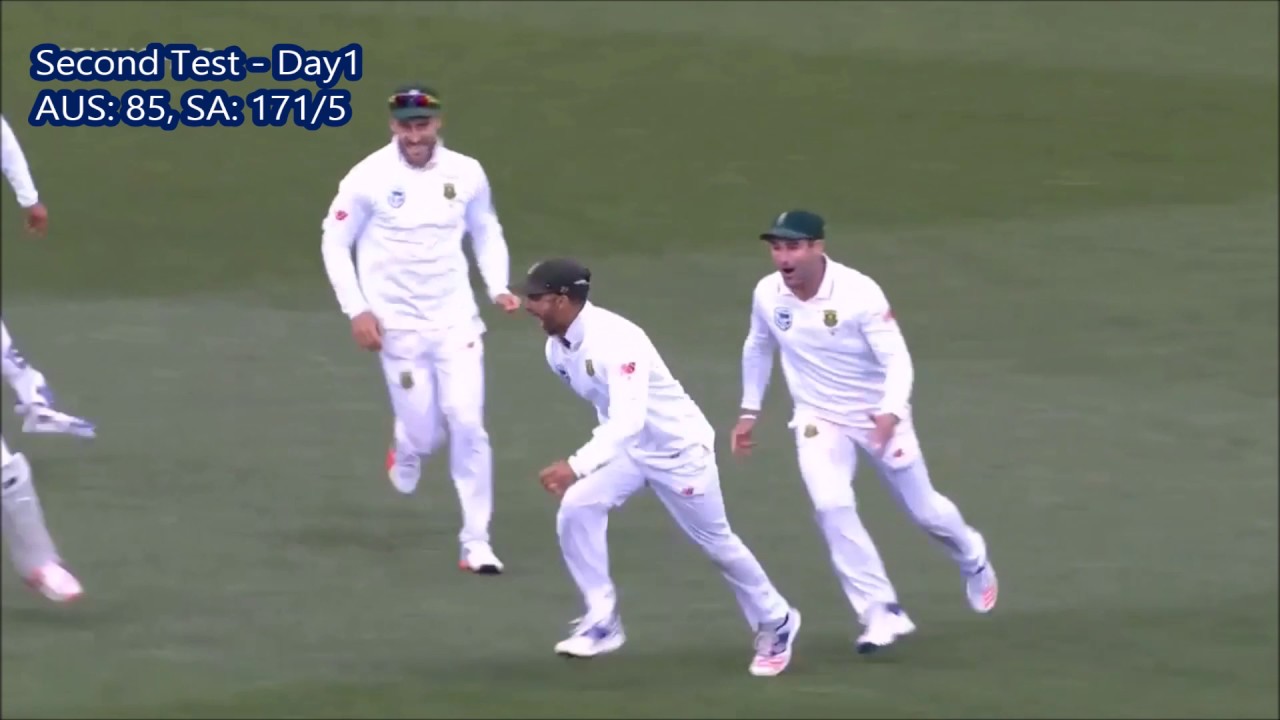 Australia vs South Africa 2nd Test 2016: Day 1 Highlights