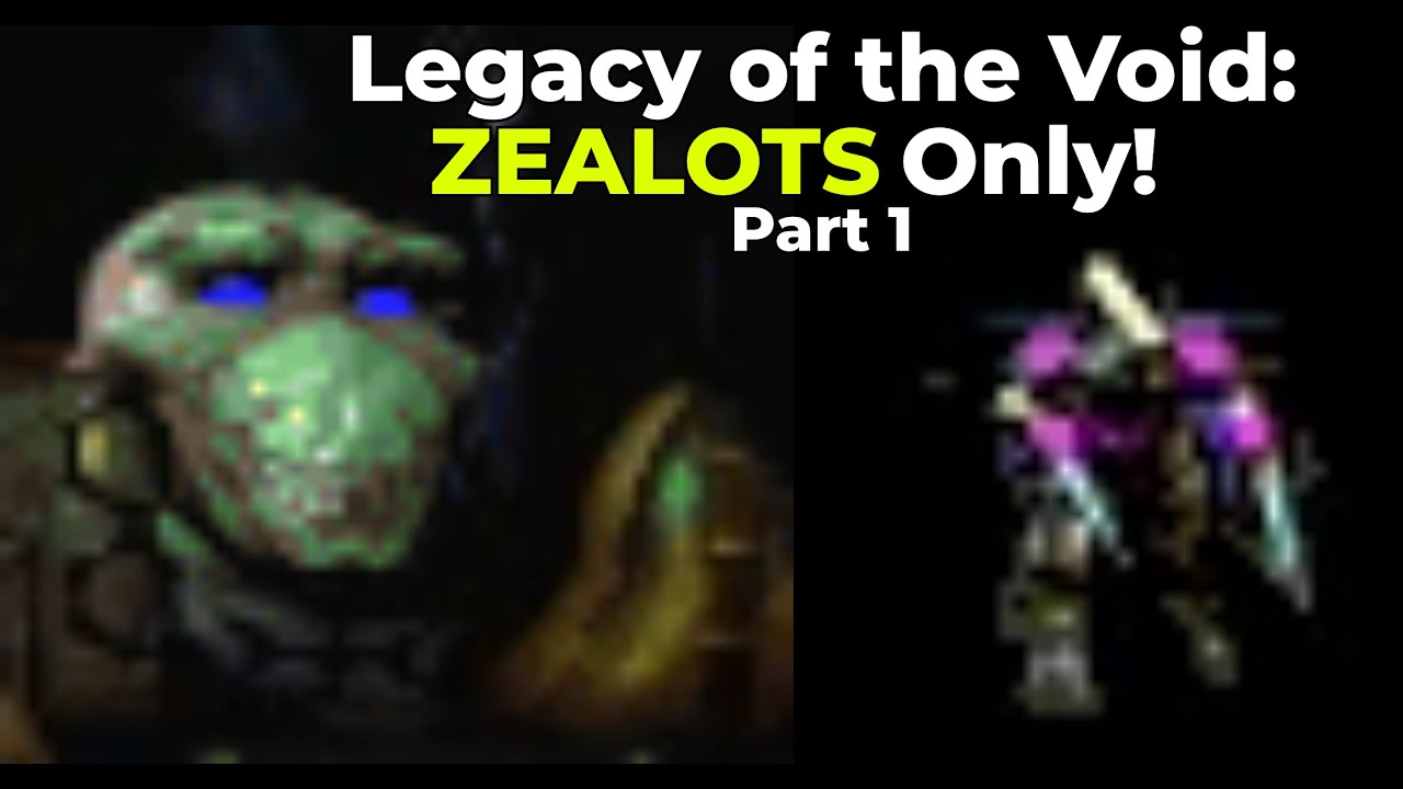 Legacy of the Void: Zealots Only - Part 1 - GiantGrantGames Stream VoD
