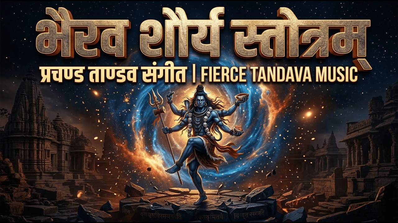 🔥 भैरव शौर्य स्तोत्रम् | Shiva Tandava | Mahakaal Fury