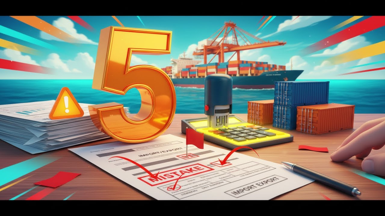 5 erreurs qui coûtent cher en import-export (et comment les éviter)