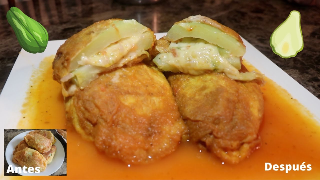 RELLENOS DE GUISQUIL / CHAYOTE  CON QUESO😍*DELICIA* EXCELLENTE PARA SEMANA SANTA🙏