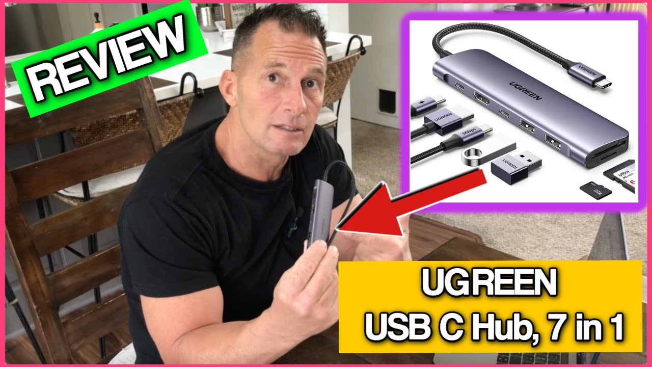 UGREEN USB C-концентратор, 7 в 1