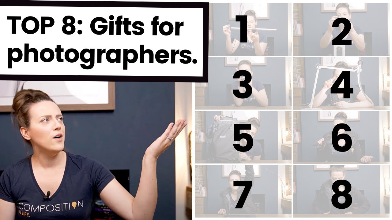 TOP 8 USEFUL Gifts for Photographers 2021 | From &pound;6 - &pound;350
