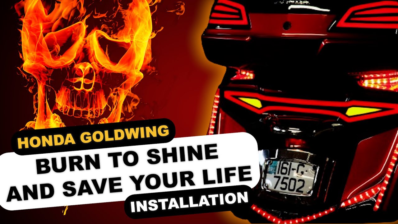 Rear Light LED Upgrade | The Back Should also Shine | Goldwing Gl1800