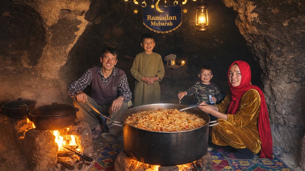 “Ramadan nights, warm fire, and a heart full of gratitude.” ❤️🔥🌙