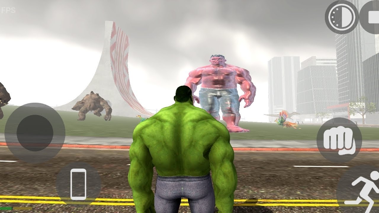 Indian bike driving 3D game #green Hulk vs red Hulk #indian bike driving 3D game 
