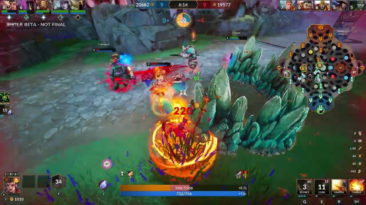 Smite 2: Crazy First Aspect Ne Zha Game