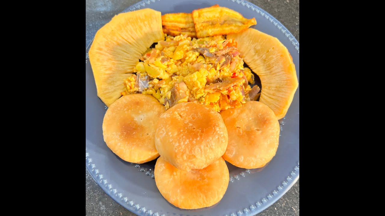 Ackee And Salt Fish (Jamaican National Dish)