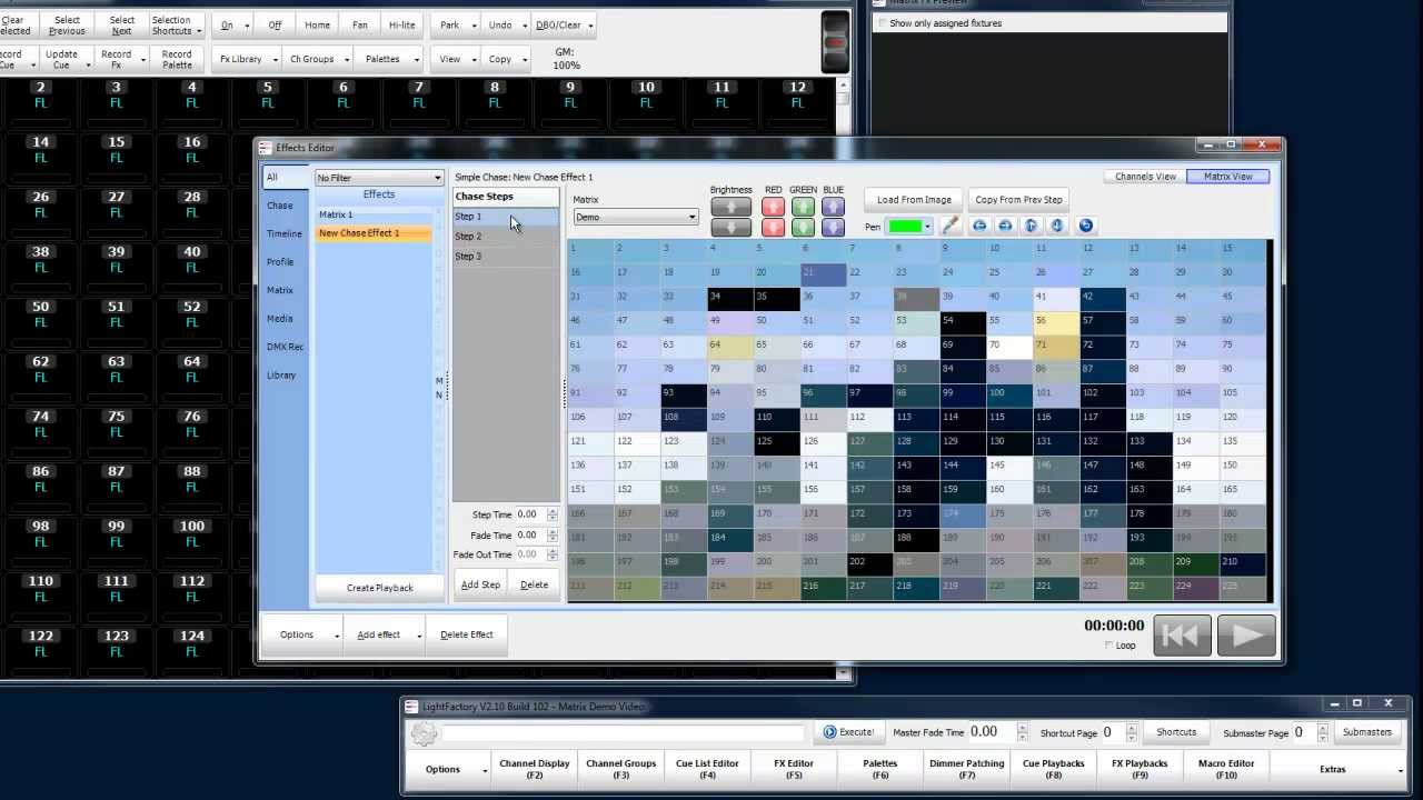 LightFactory - 3 ways to use a Matrix