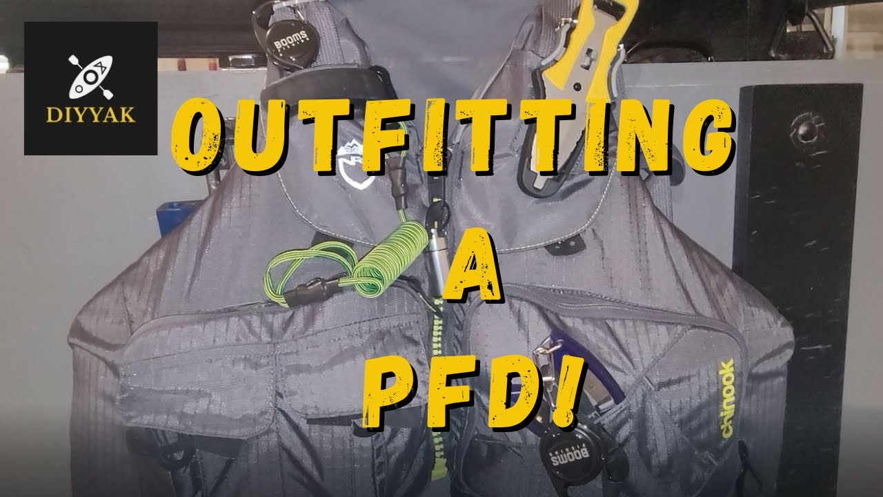 Outfitting or Rigging a Kayak Fishing PFD or Life Jacket