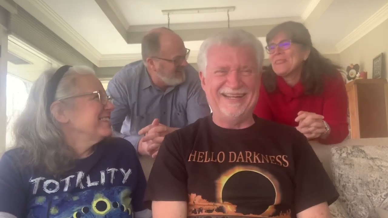 Flosstube #42 Eclipse Fun with Lady Huzzah and the Bobs April 8, 2024