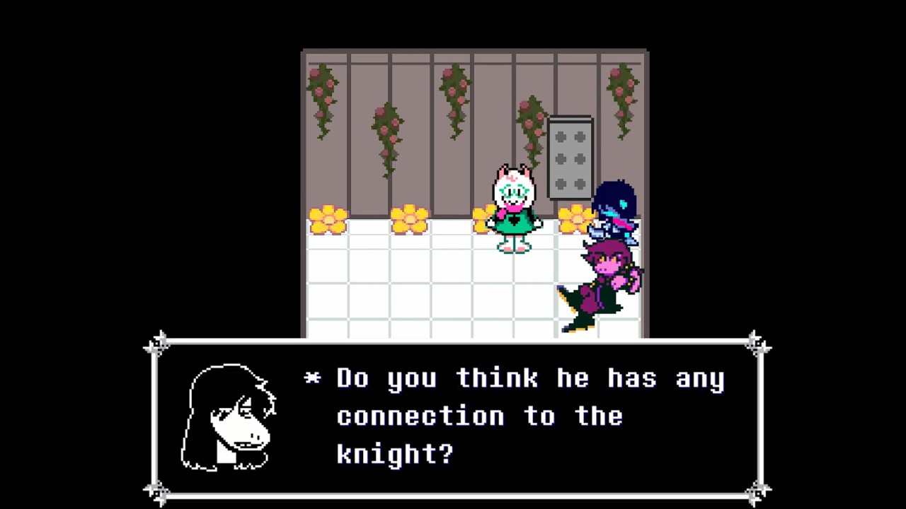 Deltarune chapter 5 elevator scene