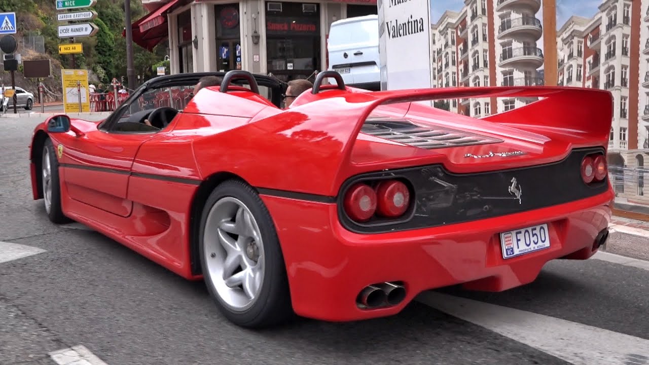 MIEUX QU'UNE F40 ?! 😍 Ferrari F50 hurle dans Monaco 🔥