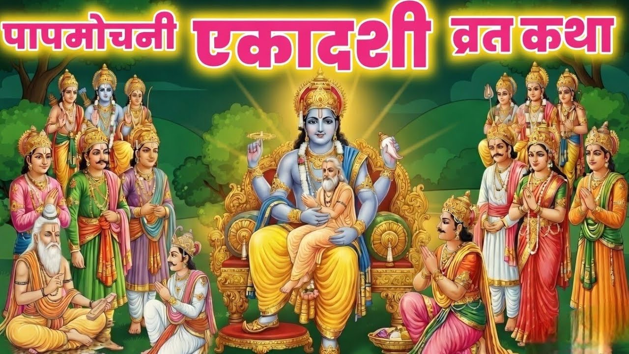 पापमोचनी एकादशी व्रत कथा 2026 | Papmochani Ekadashi Katha |पापमोचिनी एकादशी व्रत कथा |Ekadashi Katha