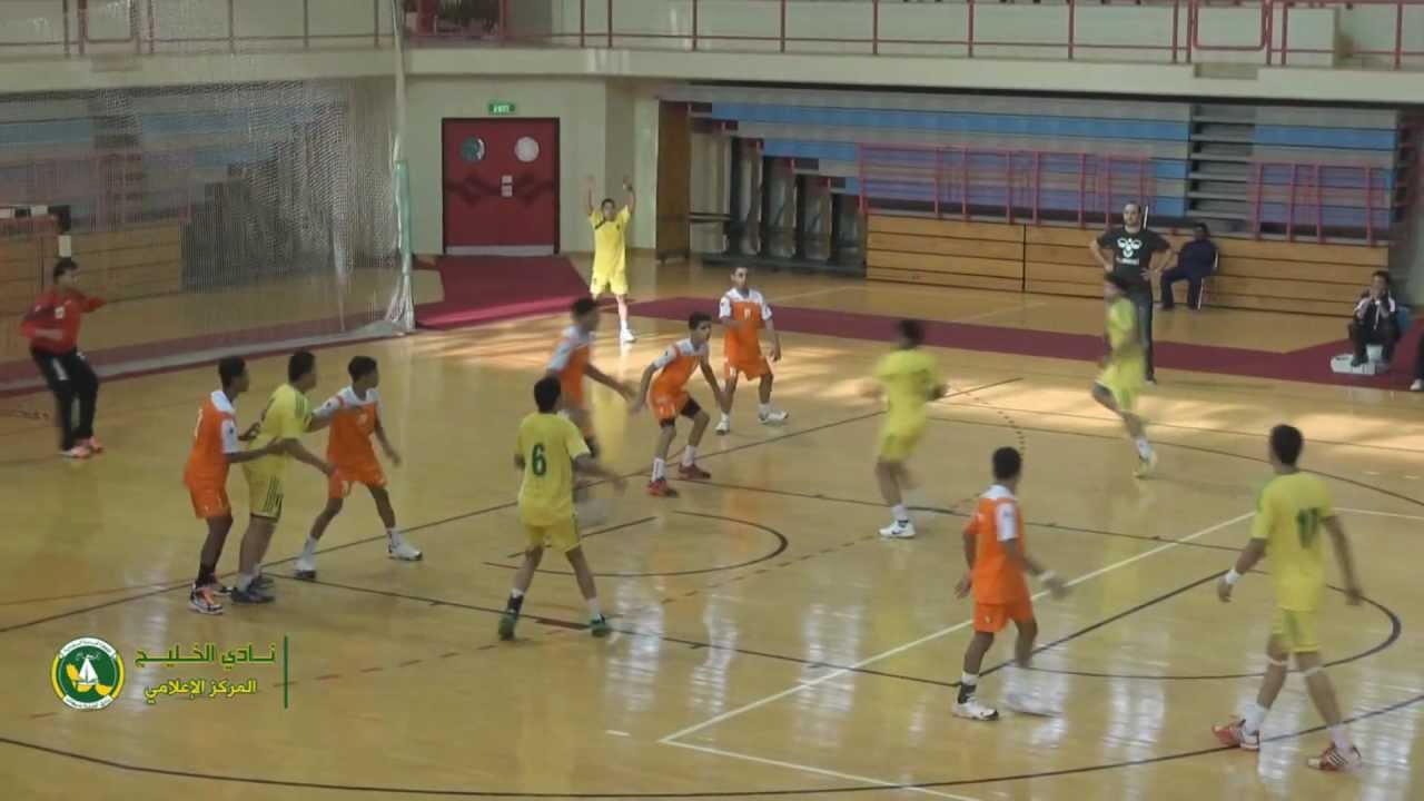 ملخص مباراة اليد الخليج - مضر (ناشئين) في الدوري الممتاز