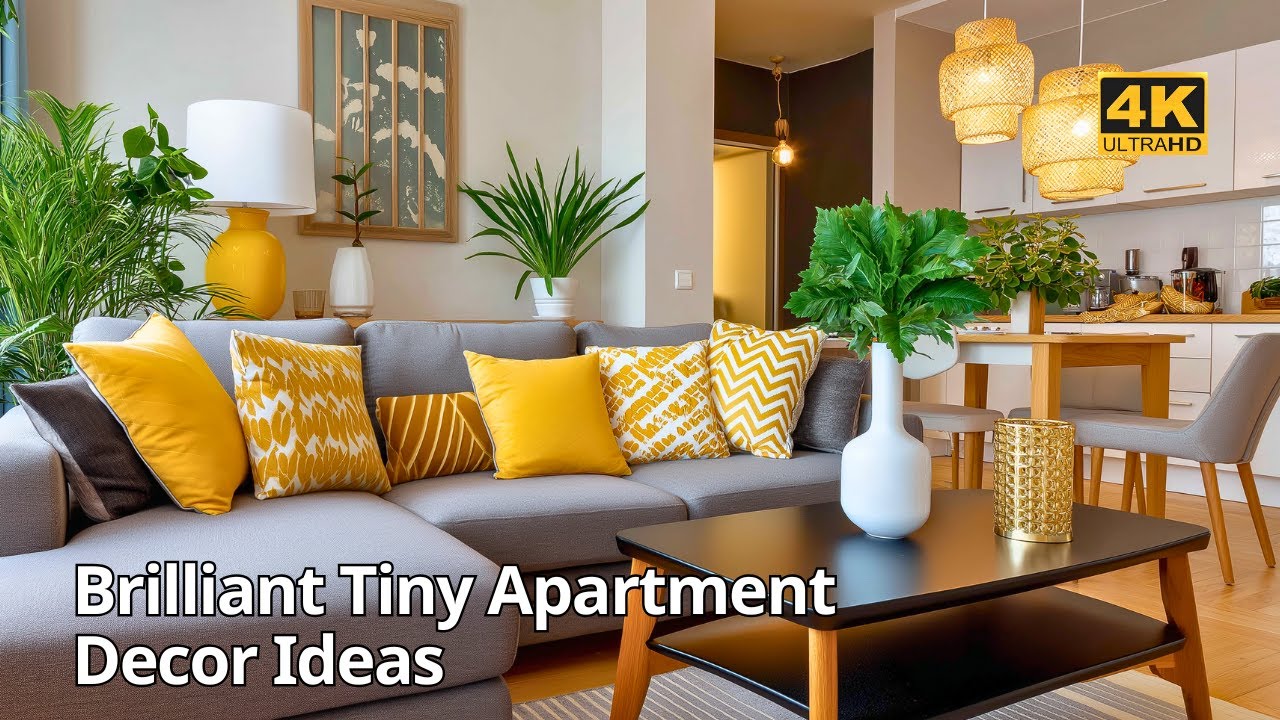 Brilliant Tiny Apartment Decor Ideas to Maximize Space & Style