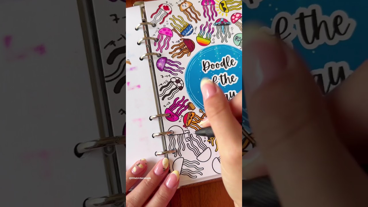 July 25: come bullet journal with me 🥰 #bujo #bulletjournal #journal #asmr #diy #movies #relaxing