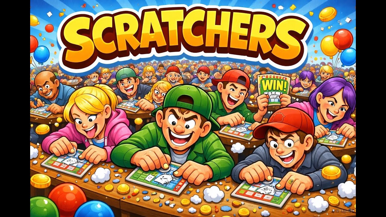 I bought an army of people to scratch scratchcards for me