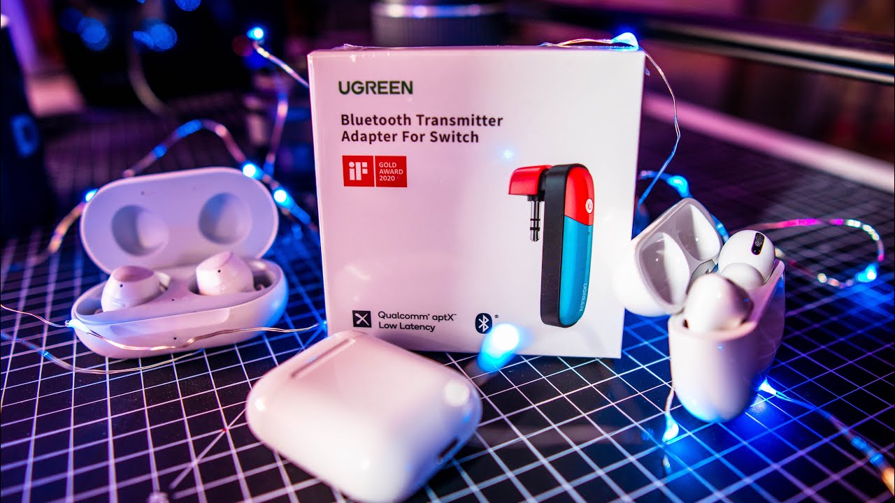 MUST have accessory for the Nintendo Switch // UGreen Bluetooth transmitter adapter
