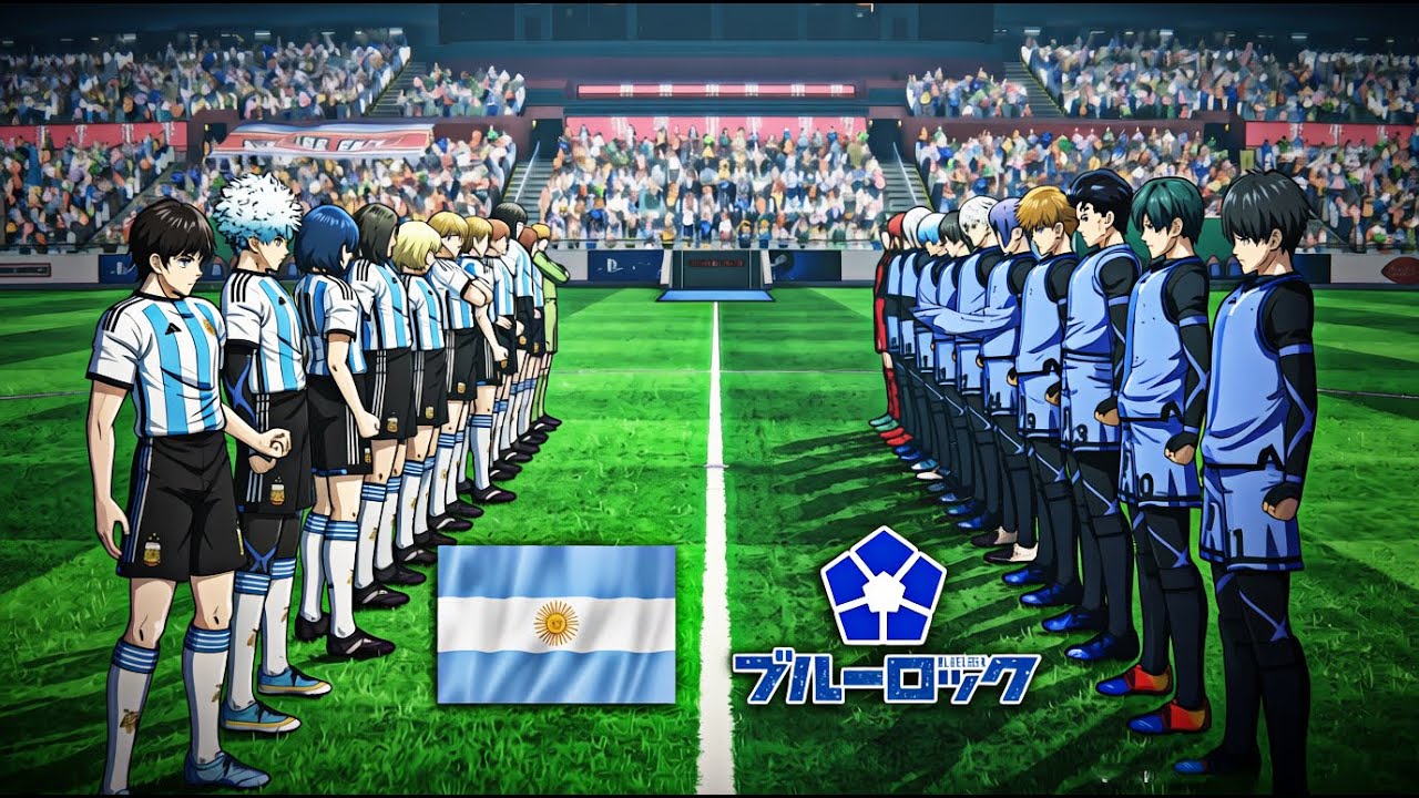 Blue Lock 11 vs Captain Tsubasa – Argentina | World Cup