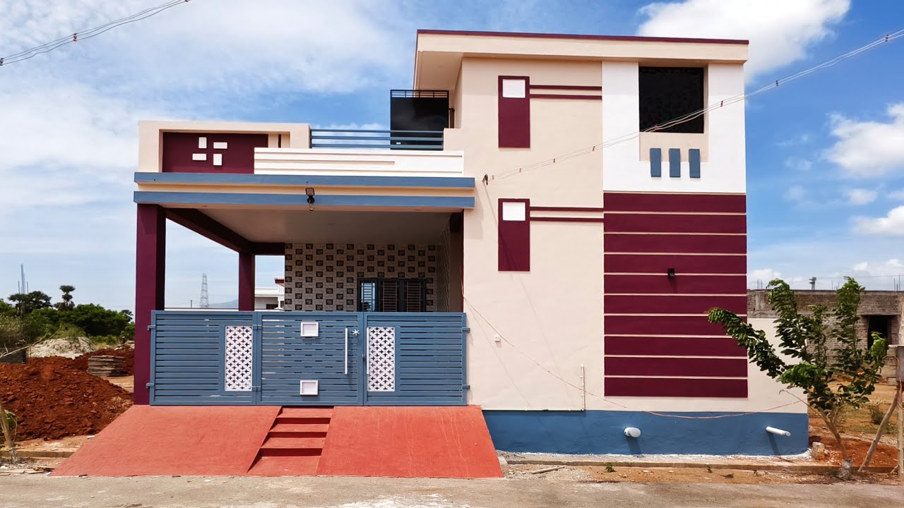 #தென்காசி || #குத்துக்கல்வலசையில் 3.5 சென்டில்1700 Sqft இல் அட்டகாசமான 3BHK  வீடு விற்பனைக்கு👌🏻🏠🌴🥳😍