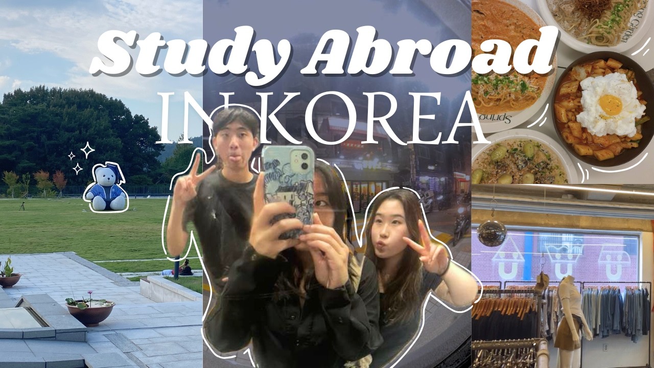 STUDY ABROAD in korea☁️: exploring SNU campus, seongsu, SNU buddy events [ep. 2]