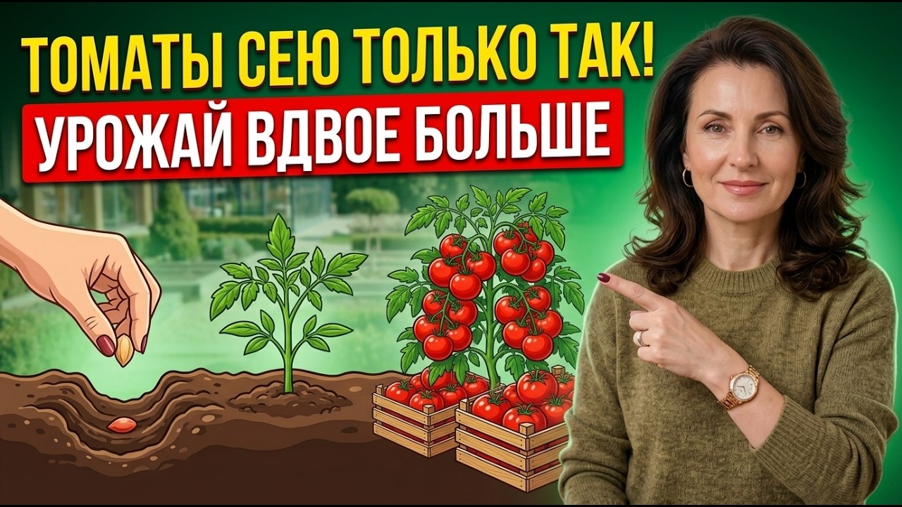 ПОЧЕМУ НЕ ВСХОДЯТ ТОМАТЫ?! ГЛАВНЫЕ ОШИБКИ ПРИ ПОСЕВЕ РАССАДЫ!