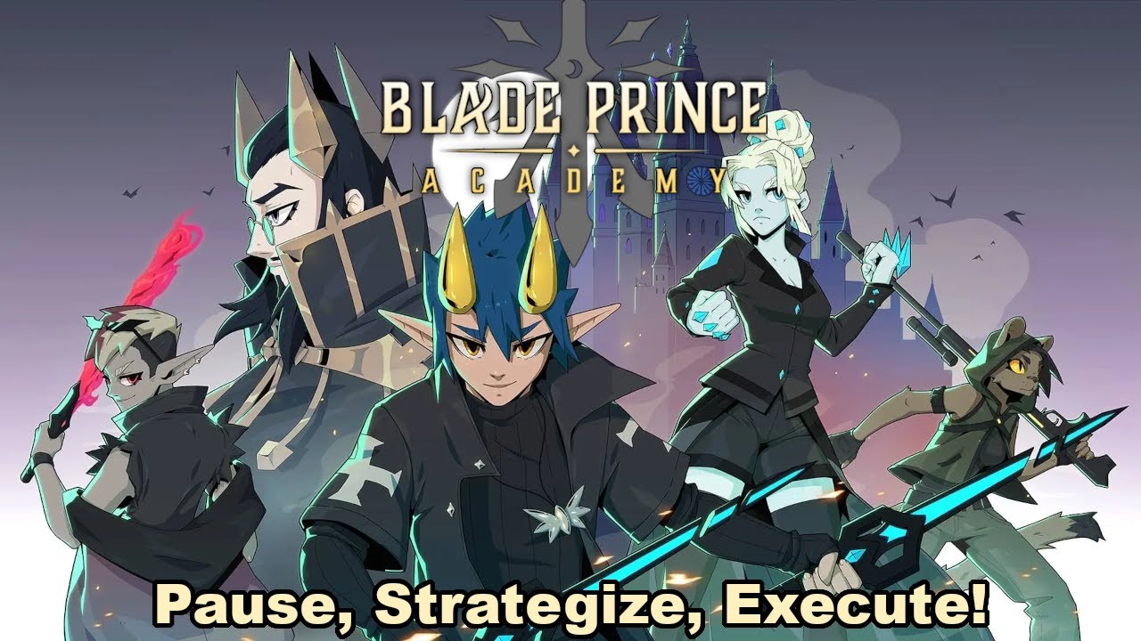 Great New Real-Time Anime TRPG with Strategic Pausing / Combos | Check it Out | Blade Prince Academy