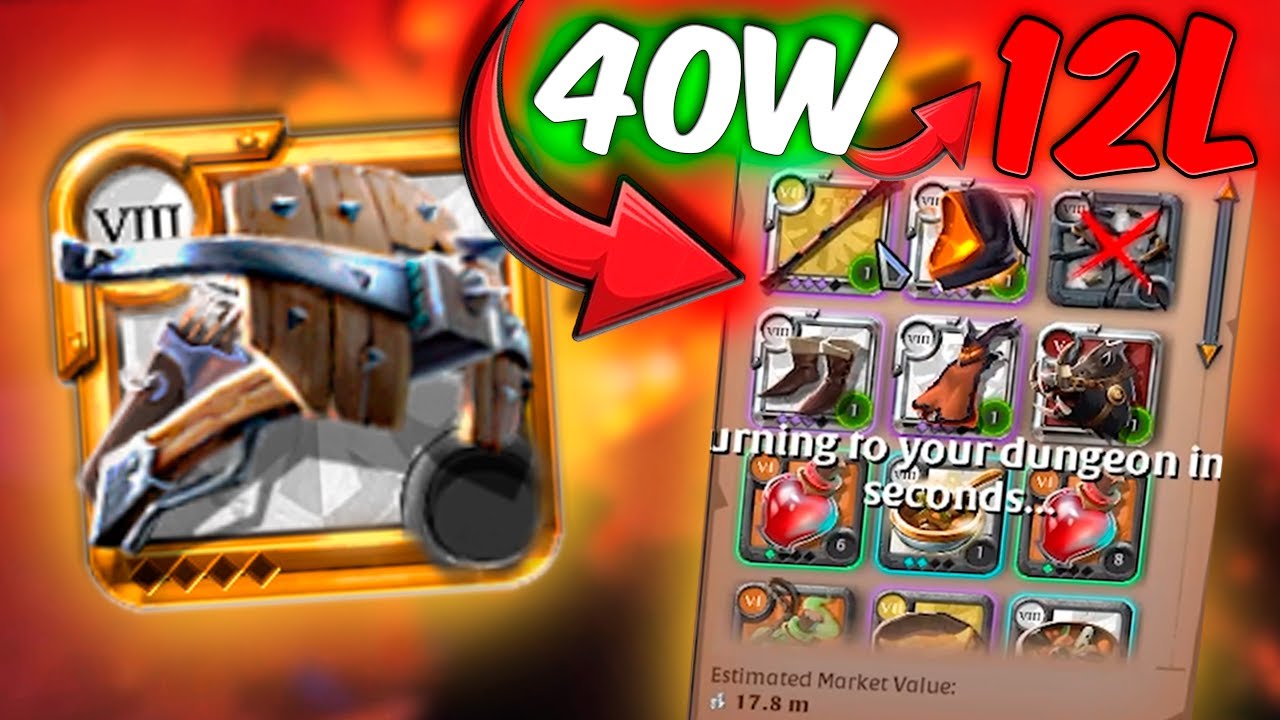 Heavy Crossbow OP in Corrupted Dungeons? 💥💣 | Albion Online