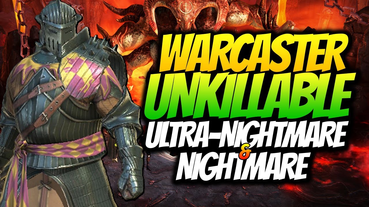 *NEW* WARCASTER UNKILLABLE FOR UNM AND NIGHTMARE | EASY 2 KEY CLAN BOSS GUIDE RAID SHADOW LEGENDS