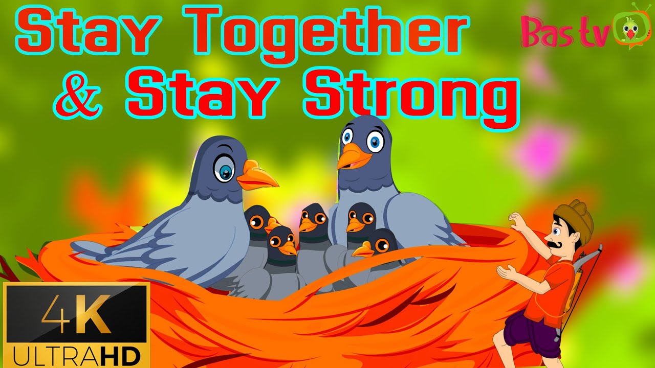 Stay Together And Stay Strong English || Story for Kids || Bas tv  English