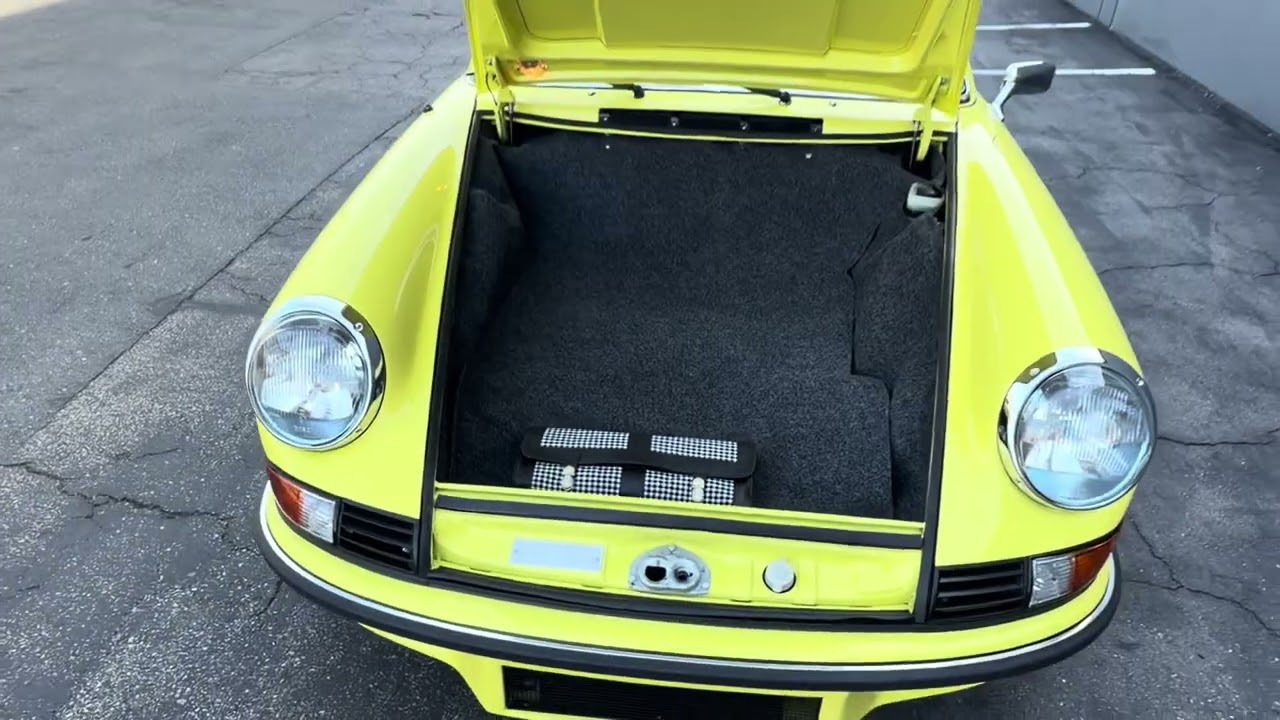 1973 Porsche 911 Carrera RS - Light Yellow/Black @ European Collectibles