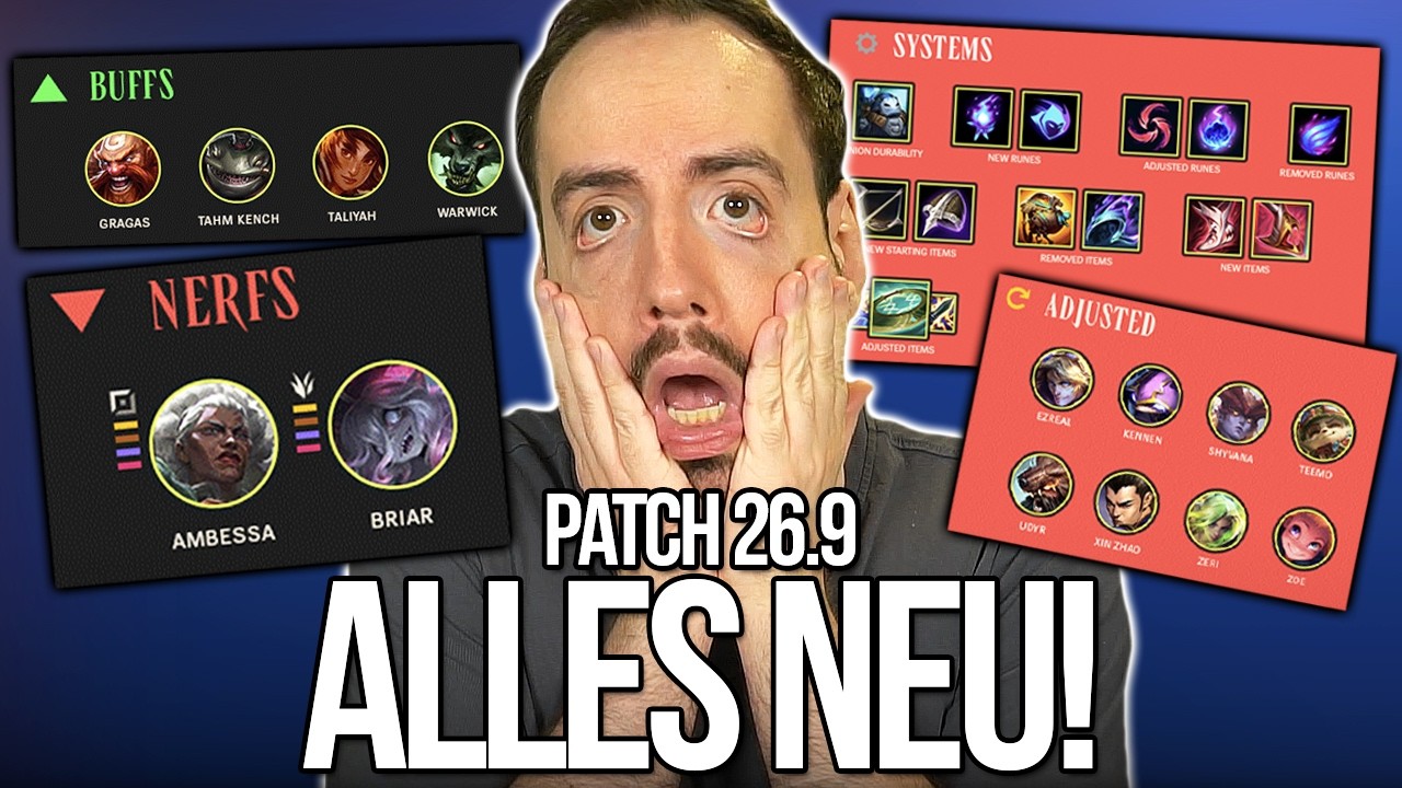 ALLE &Auml;nderungen zu Season 2! | Patch Notes 26.9 Rundown