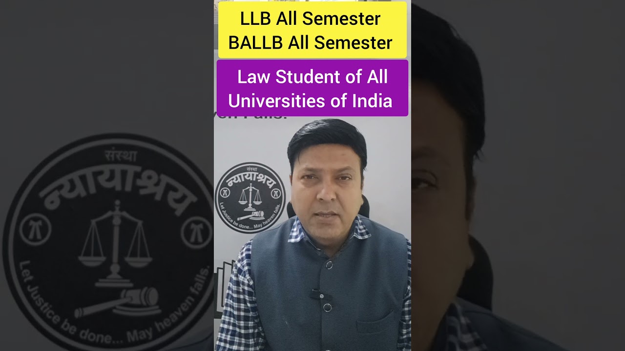 Join LLB / BALLB Semester Subjects । अधिक जानकारी के लिए व्हाट्सएप करें 94240 44769#laweasy