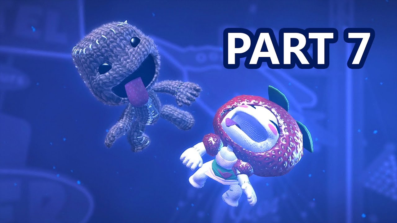 LittleBigPlanet 3 - 100% Walkthrough Part 7 - Deep Space Drive-in - LBP3 PS4 | EpicLBPTime