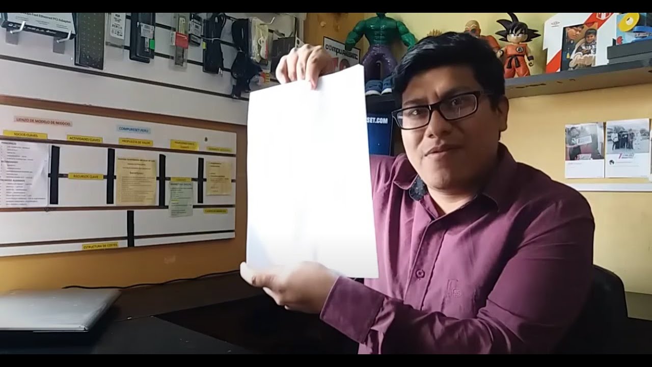 ¿por que mi impresora imprime en blanco?