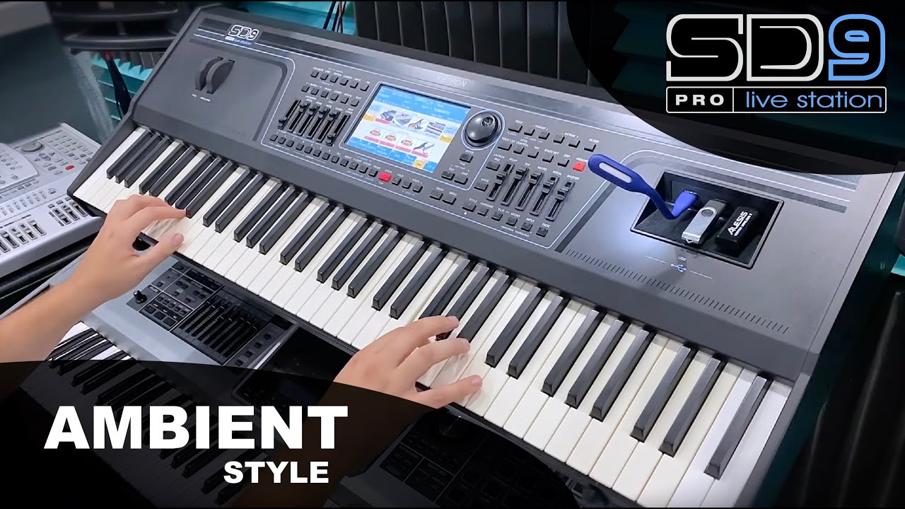 Ketron SD9 - Ambient Accompaniment Style (Pop Category) (Factory Style)