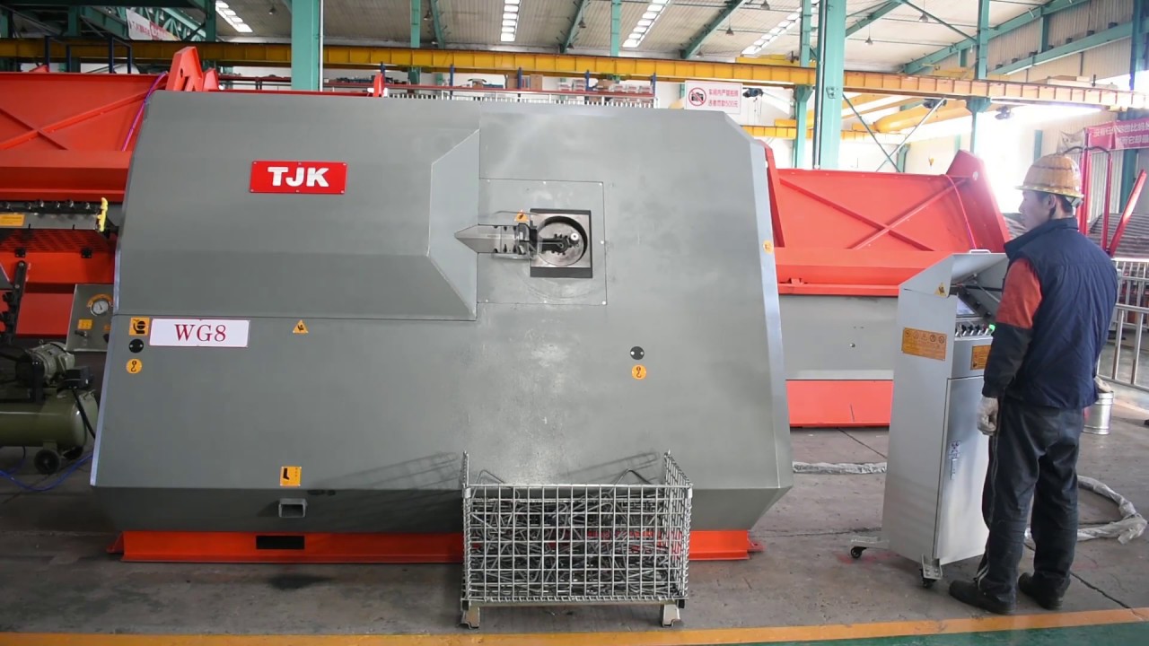 Stirrup Bender WG8 -- TJK MACHINERY