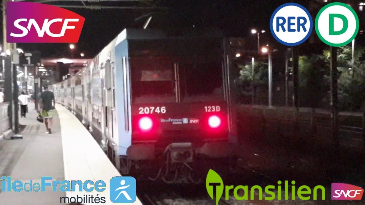 (FHD) Voyage de Nuit entre Saint Denis et Garges Sarcelles à bord d'une Z20500 idfm