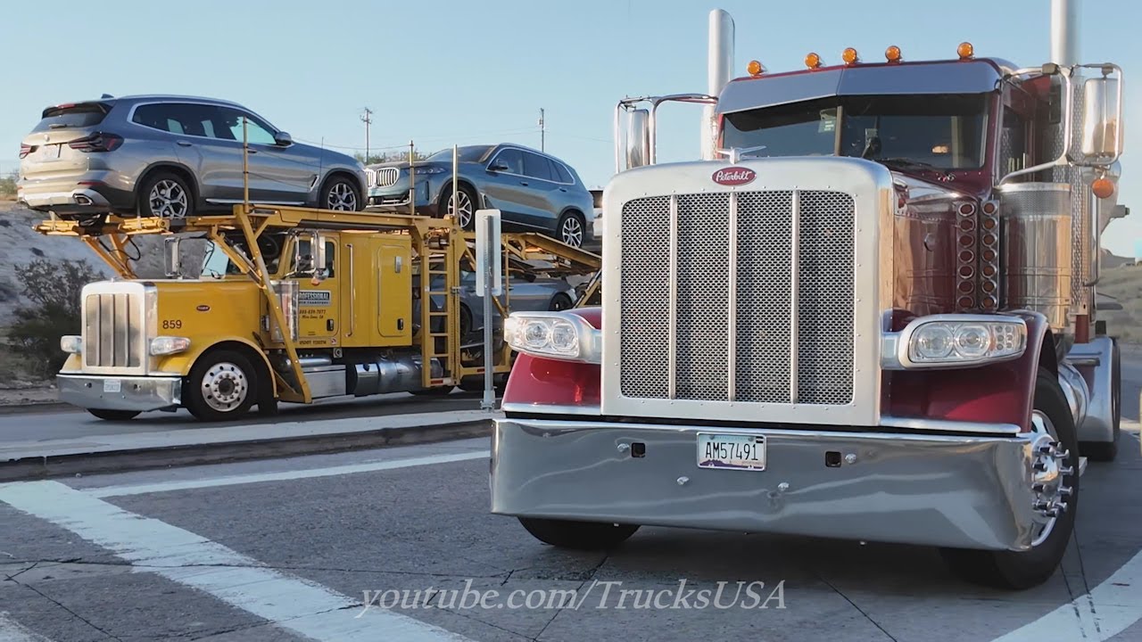 Big Trucks spotted in Arizona, watch a variety of vehicles big and small, Trucks Spotting USA